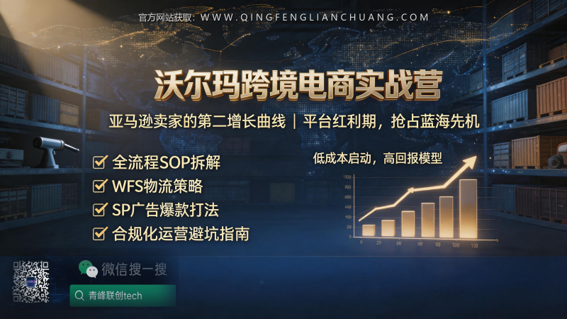 沃尔玛卖家血泪教训：照搬亚马逊Listing，流量直接腰斩80%-青峰联创 · AI与项目变现实操工坊