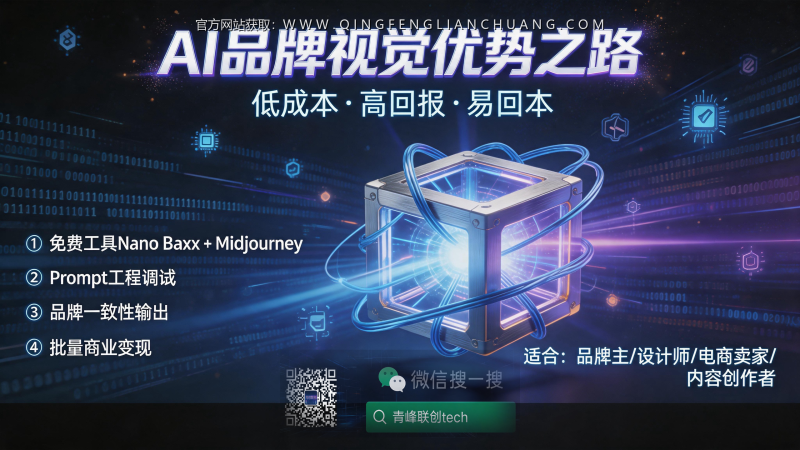 Nano Banana不是网站？揭秘2025年AI品牌视觉代工的真实门槛与暴利真相-青峰联创 · AI与项目变现实操工坊