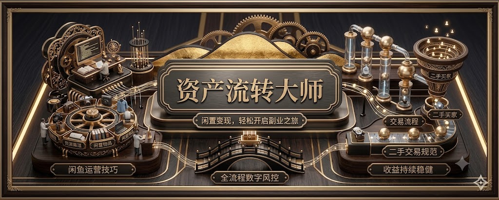 分类-07_闲鱼电商与资产流转运营-青峰联创 · AI与项目变现实操工坊